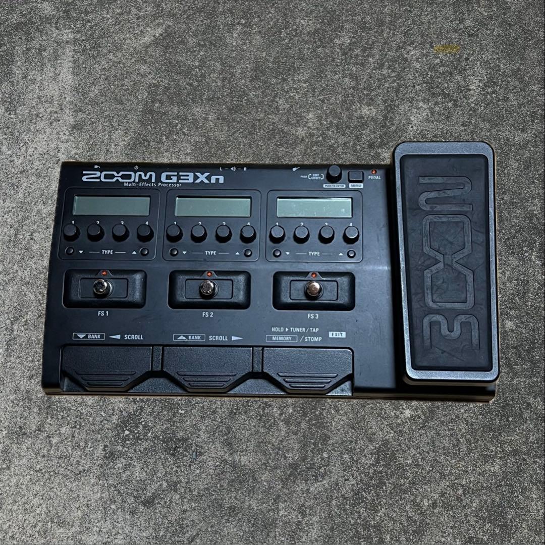 ZOOM G3Xn 初期化 動作確認済み 付属品あり