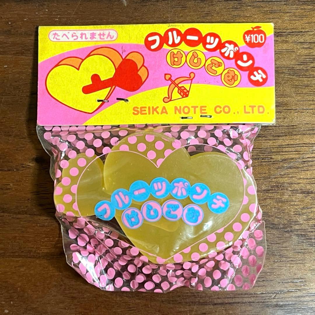 セイカノート　フルーツポンチ 消しゴム　未使用