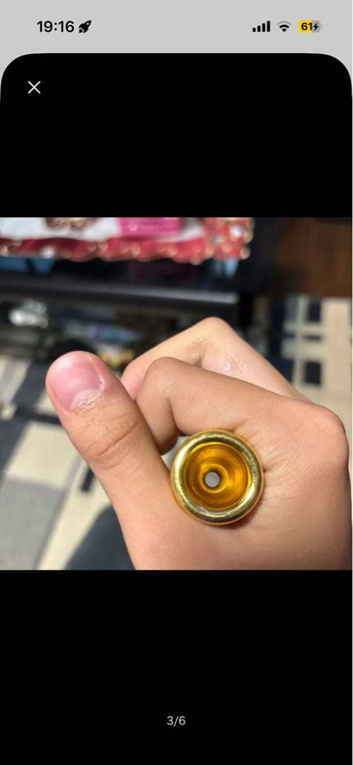 BACH12マウスピース ホルンマウスピース 金メッキ
