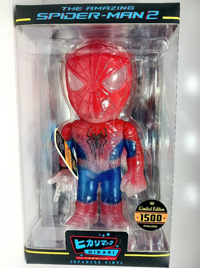 ヒカリマァク プレミアム アメイジング スパイダーマン2 スパイダーマン ソフビ
