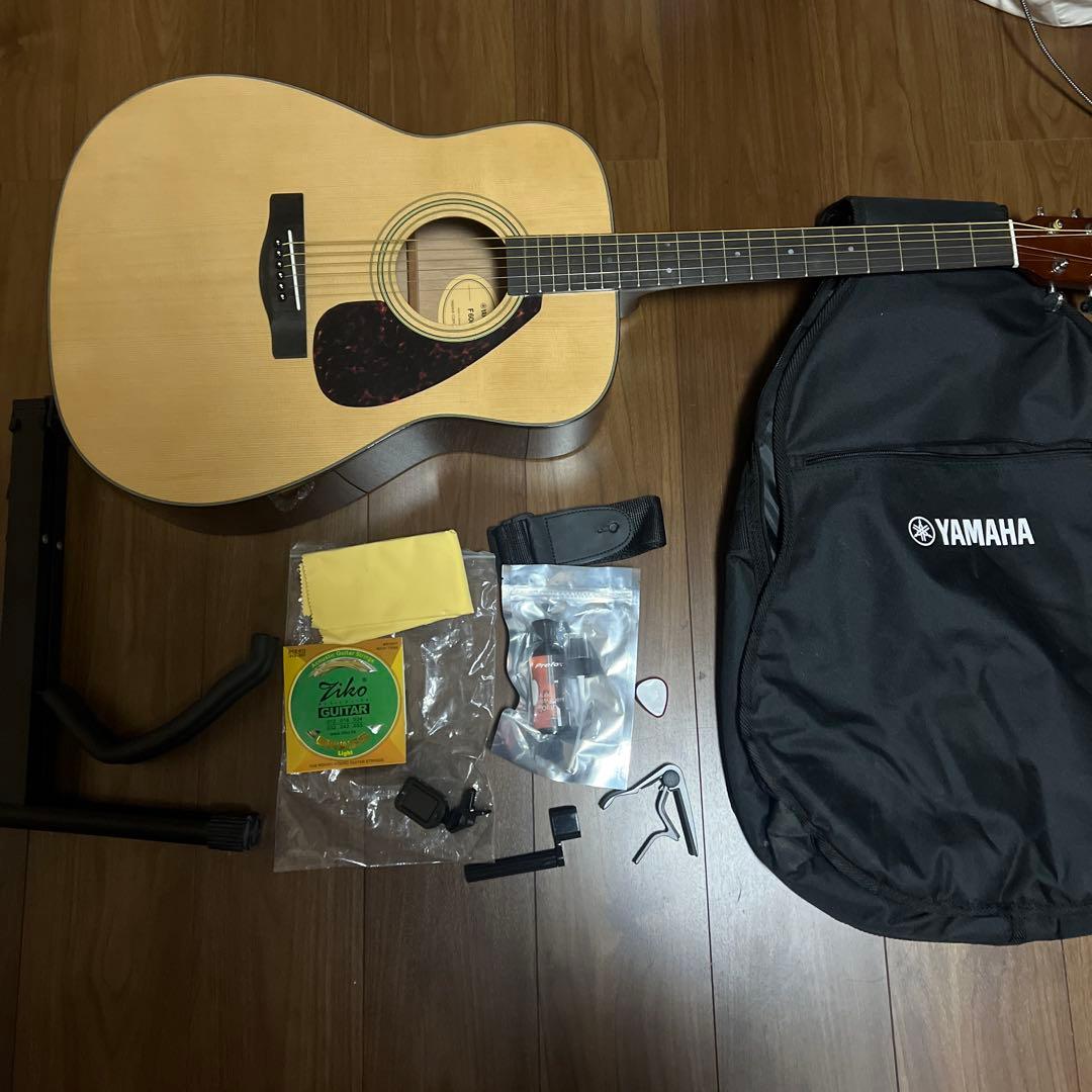 YAMAHA アコースティックギターF600 初心者セット