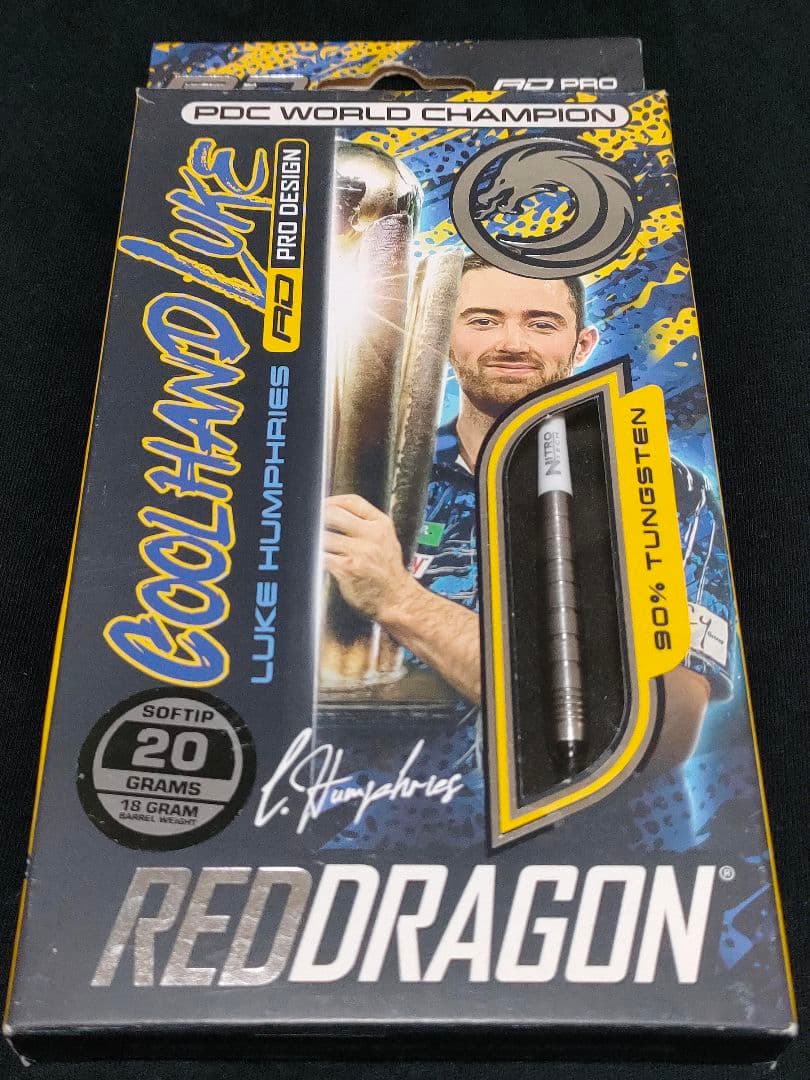 ダーツ RED DRAGON LUKE HUNPHRIES 20g