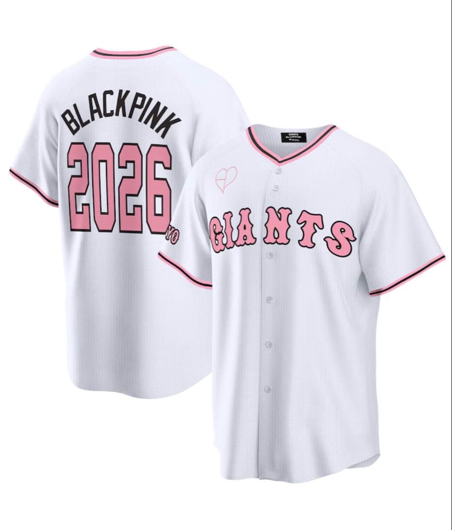 BLACKPINK 2026 ユニフォーム Lサイズ　ジャイアンツ