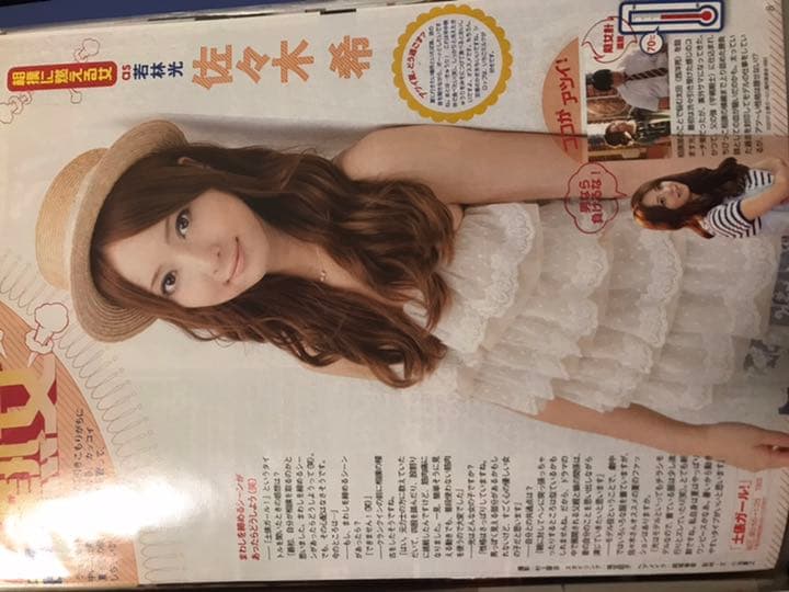 佐々木希　切り抜き　50枚以上