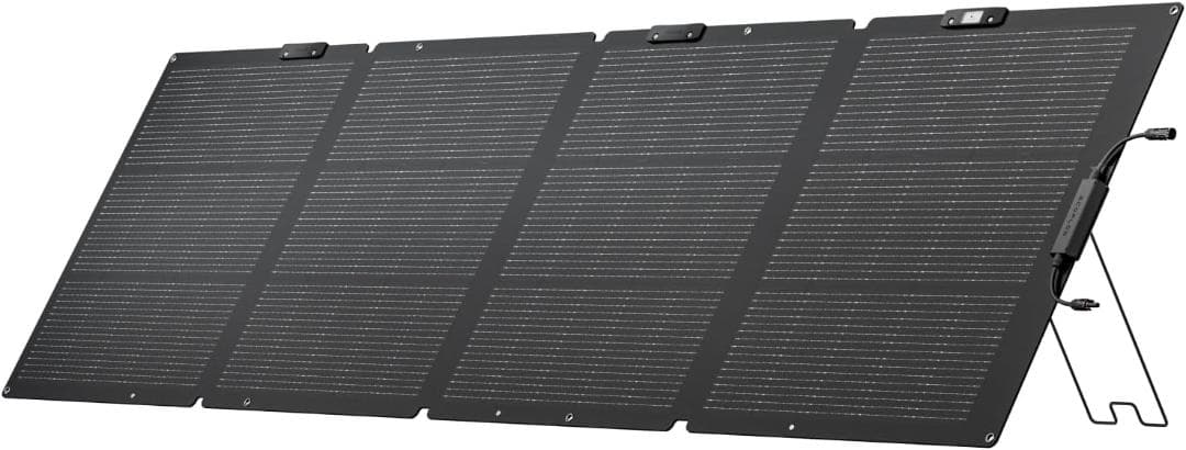 【新品・未開封】EcoFlow 220W 片面ソーラーパネル アウトドア 防災