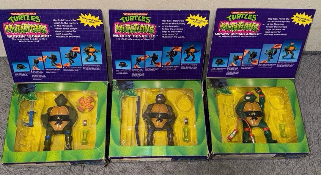 ミュータントタートルズ ミューテーションズフィギュア　ピザハウスバトルセット