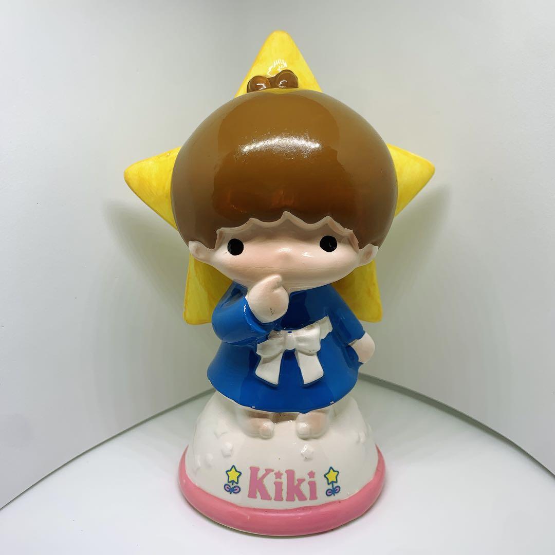 状態良◎レア✨ キキララ キキ 陶器 貯金箱 1976年製 昭和 レトロ 置物