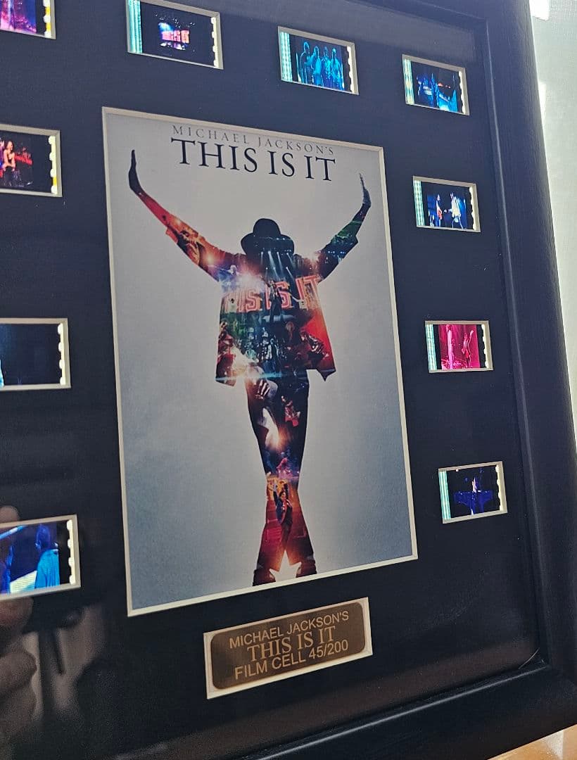 【超レア】 THIS IS IT フィルムセル 45/200マイケル・ジャクソン