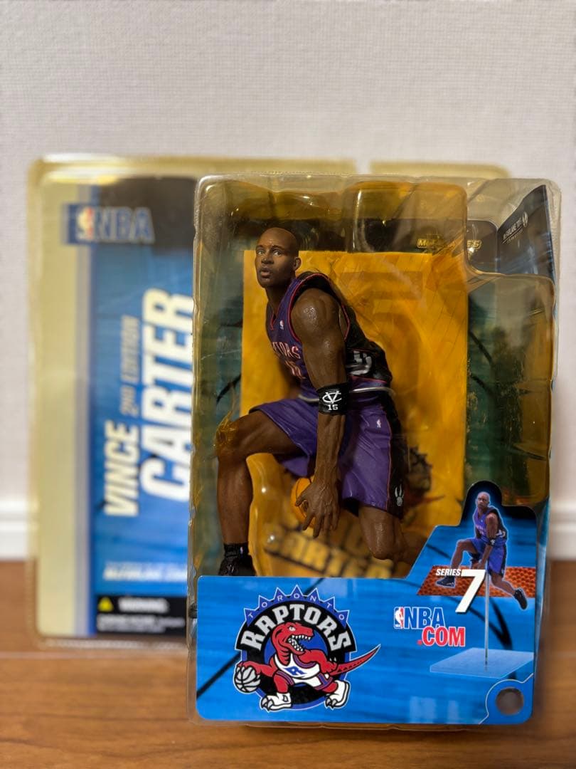 【希少】NBA トロント・ラプターズ ビンス・カーター フィギュア　未開封品