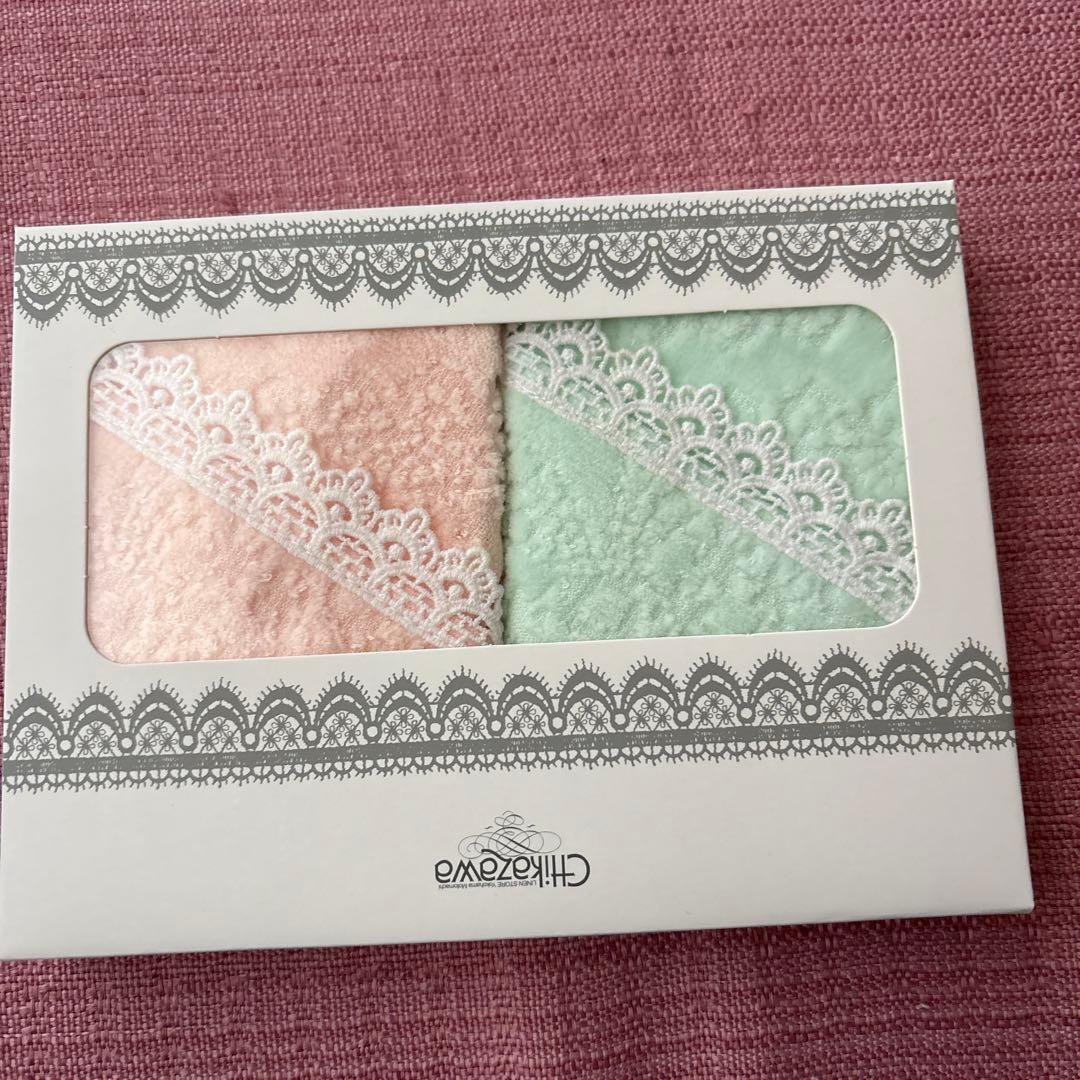 Chtikazawa タオルハンカチ 2枚セット　10個まとめ売り
