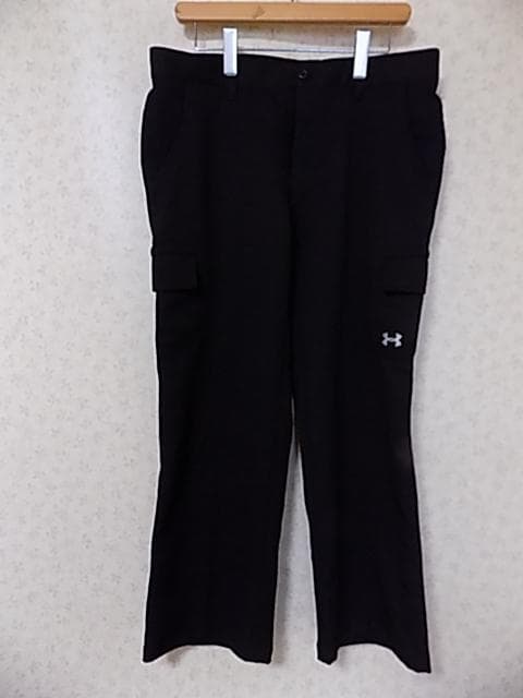 63335　アンダーアーマー　パンツ　黒　W88