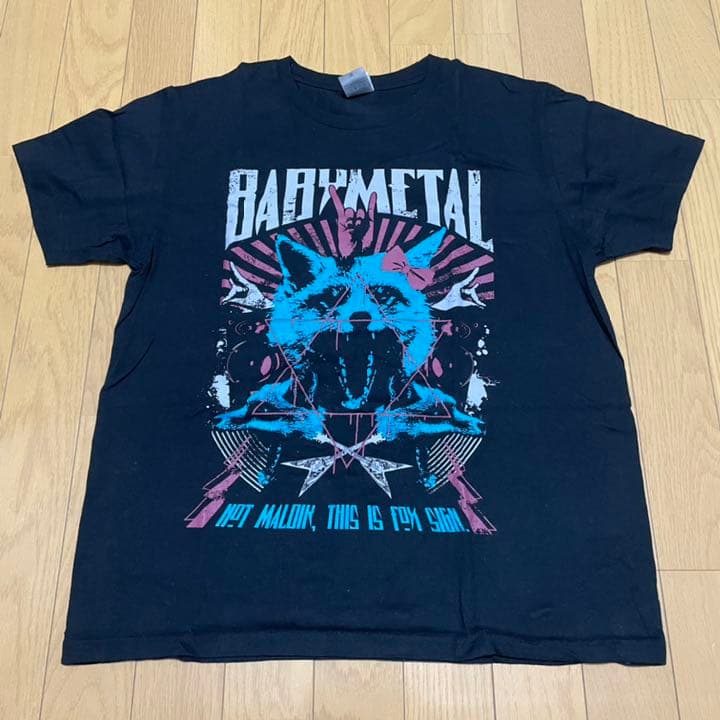 BABYL　カラフルキツネ　Tシャツ　Mサイズ