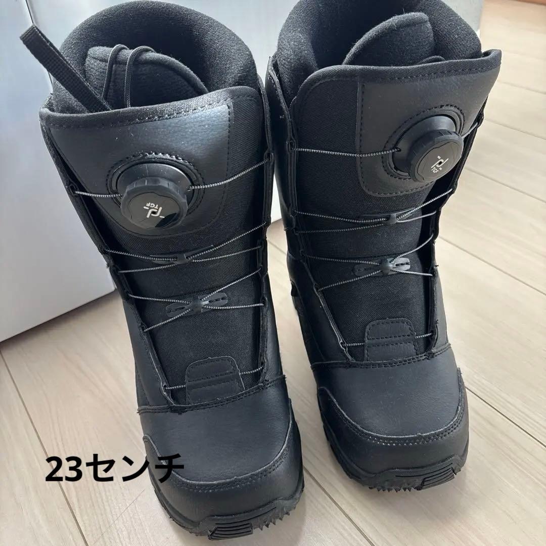 美品　kissmark ブラック スノーボードブーツ ダイヤル式