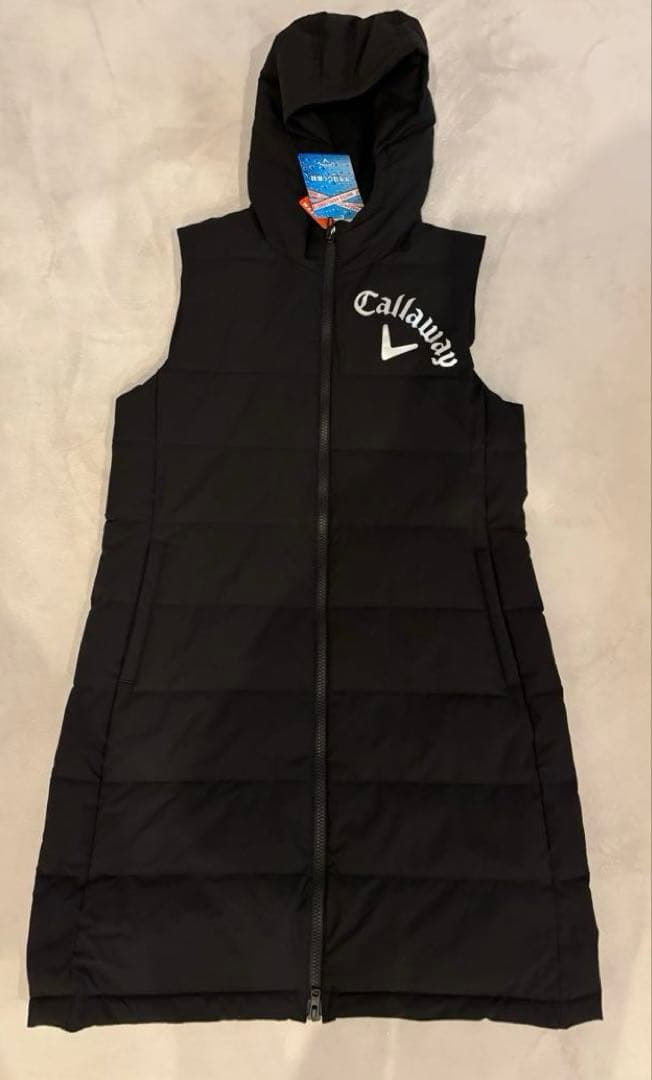 キャロウェイ　半ダウン　リップ撥水中綿ワンピース (WOMENS) ★Mサイズ★