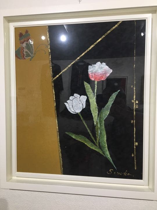 友禅画F10号
