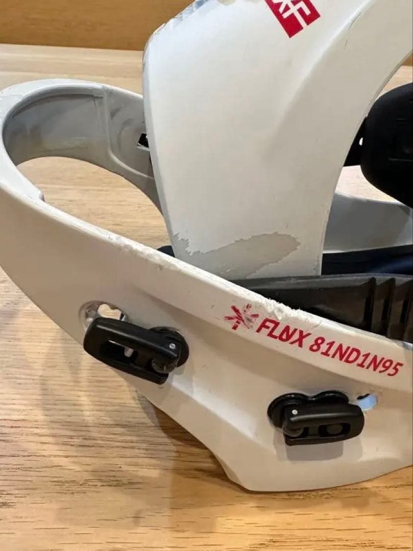FLUX XF スノーボードビンディング ホワイト