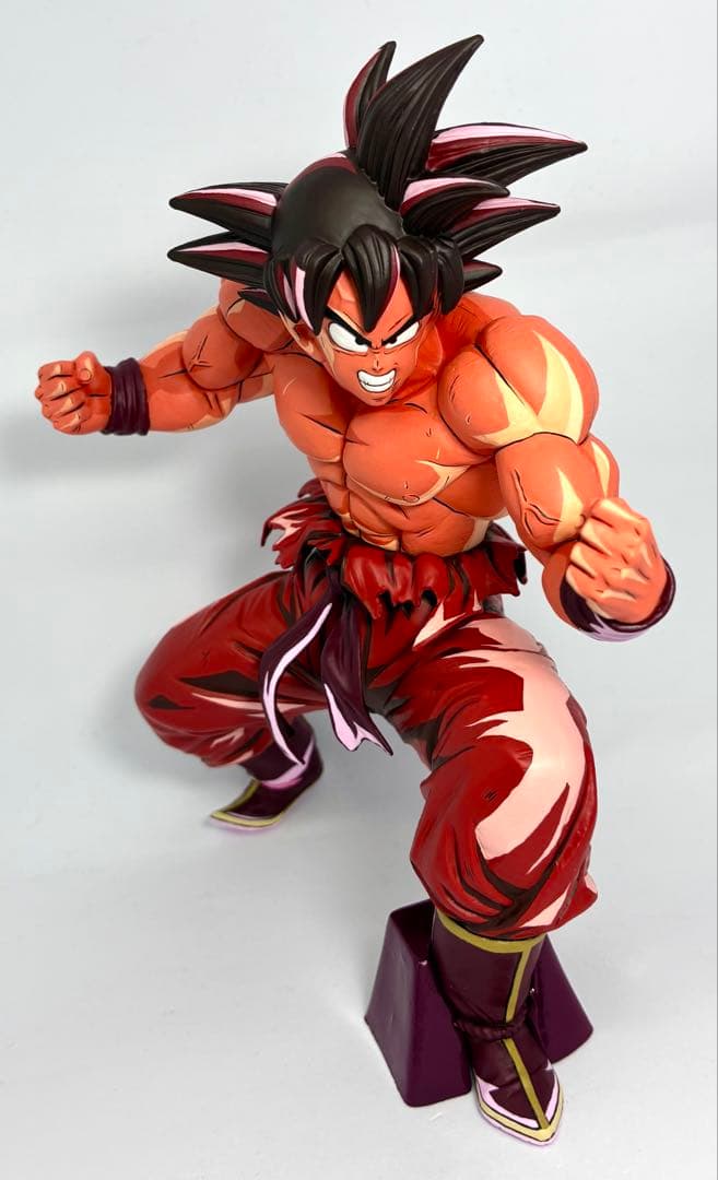 孫悟空　フィギュア　リペイント　界王拳　2次元
