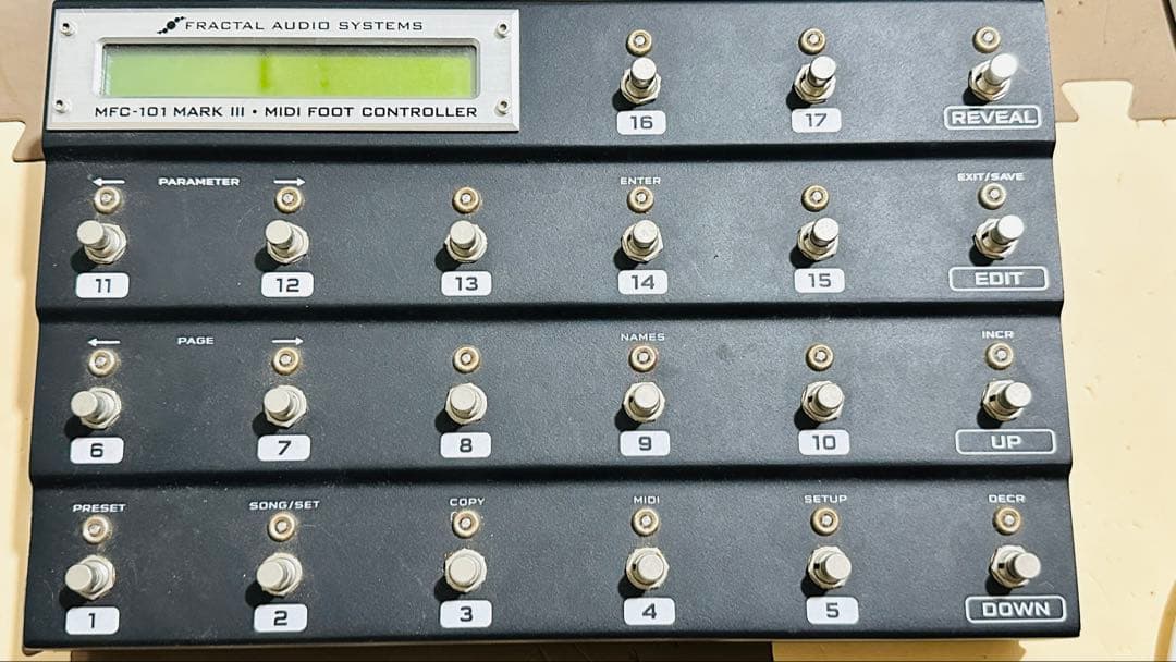 ギター Fractal Audio Systems Axe-Fx II MFC-101