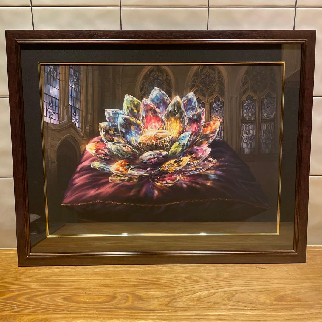 【世界250枚限定】宝石の睡蓮 Jeweled Lotus複製原画