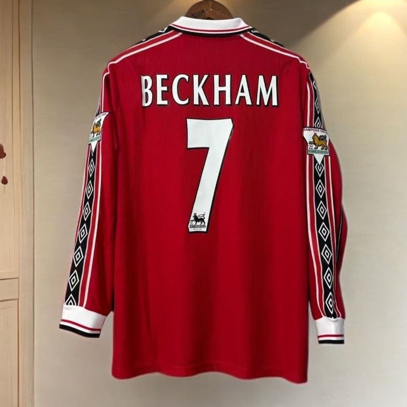 マンチェスター・ユナイテッド BECKHAM 7番 長袖 シャツ