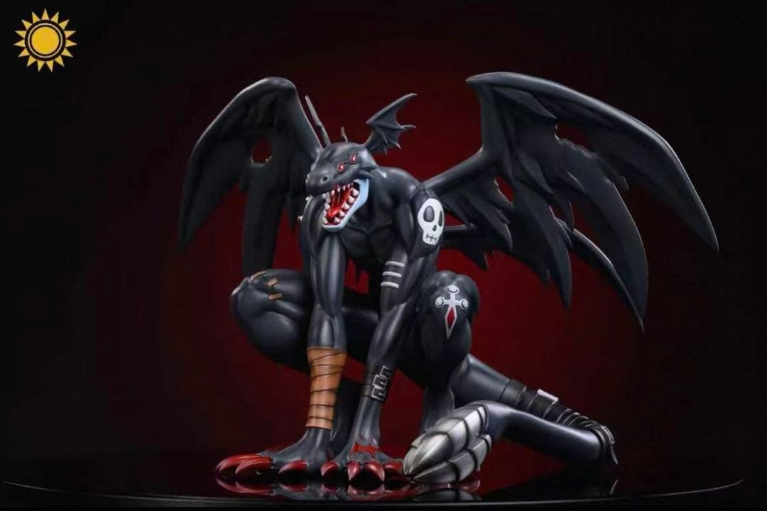 デジモン デビドラモン 樹脂フィギュア ガレージキット