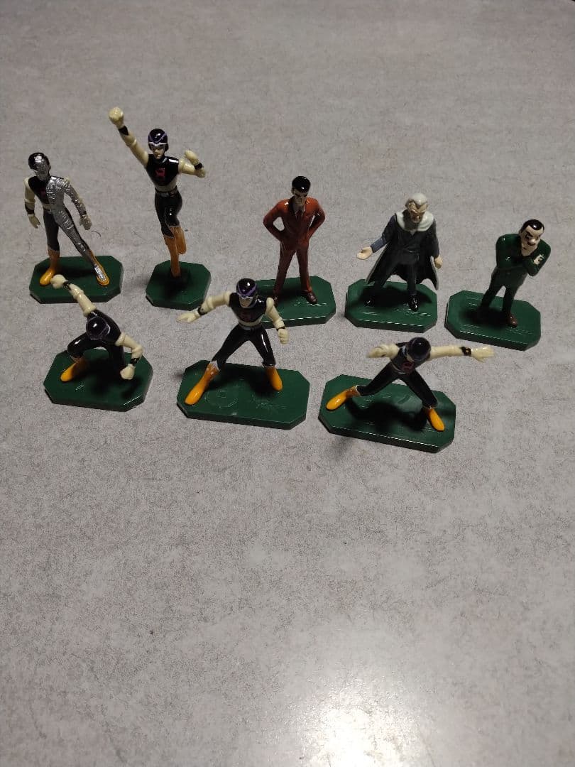 スーパーヒーローアクションフィギュア「エイトマン」8体セット