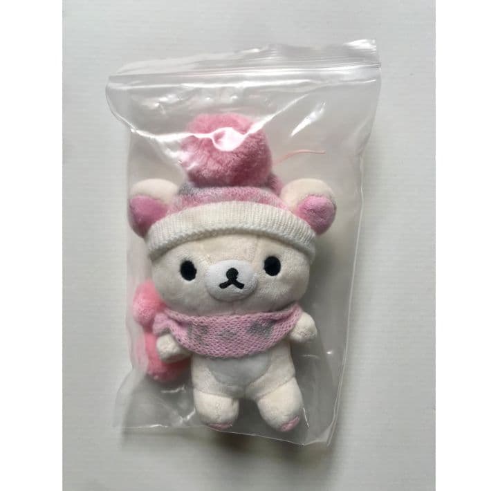 【新品】サンエックス ハートのニット ぶらさげぬいぐるみ コリラックマ