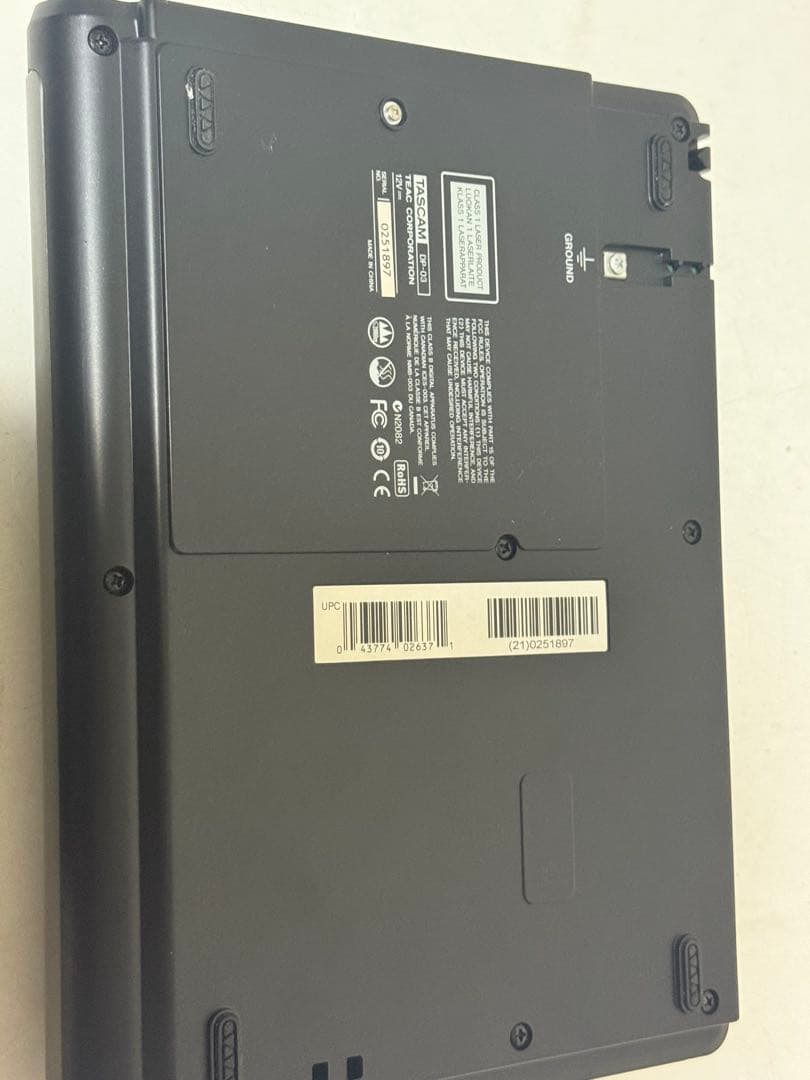 DTM・DAW TASCAM DP-03 DIGITAL PORTASTUDIO