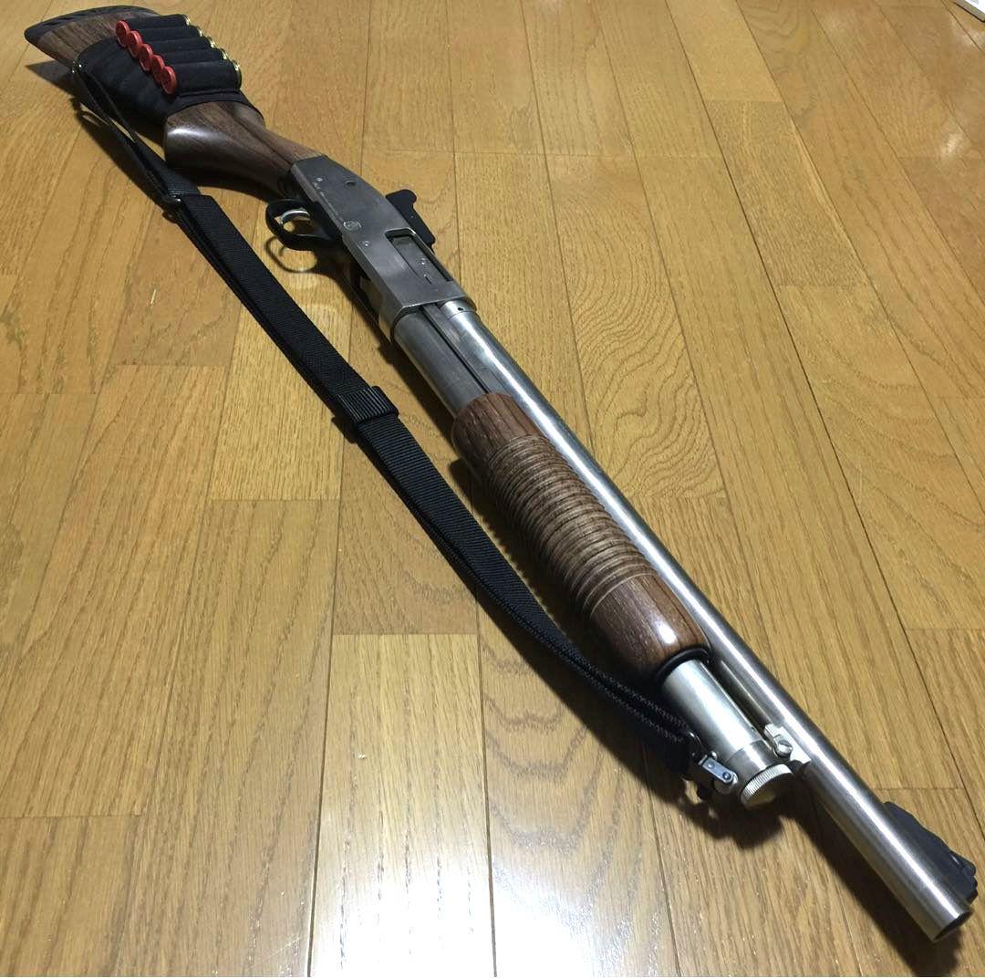 中古超激レア マルシン モスバーグm500マリーナリミテッドショットガン