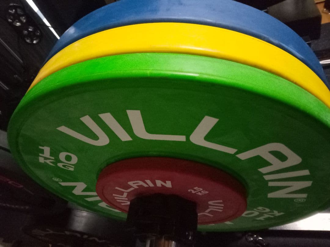 バーベルプレートセット　VILLAIN　MuscleArts　引き取り限定