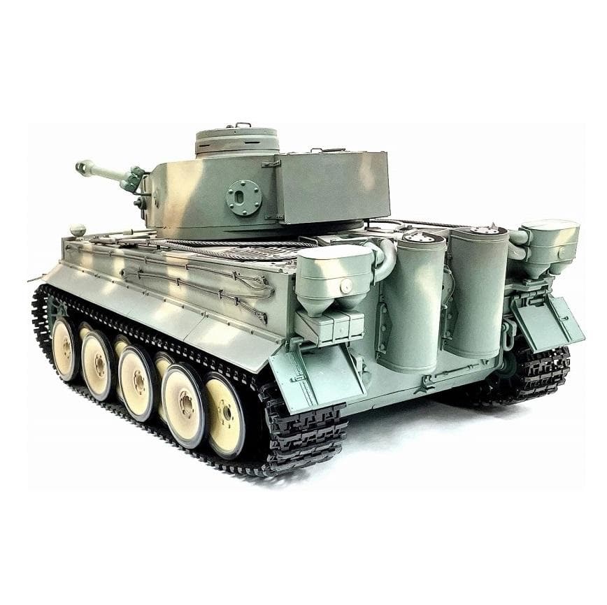 技術基準適合証明済【メーカー特注品】ヘンロン 1/16 タイガーI型 迷彩色