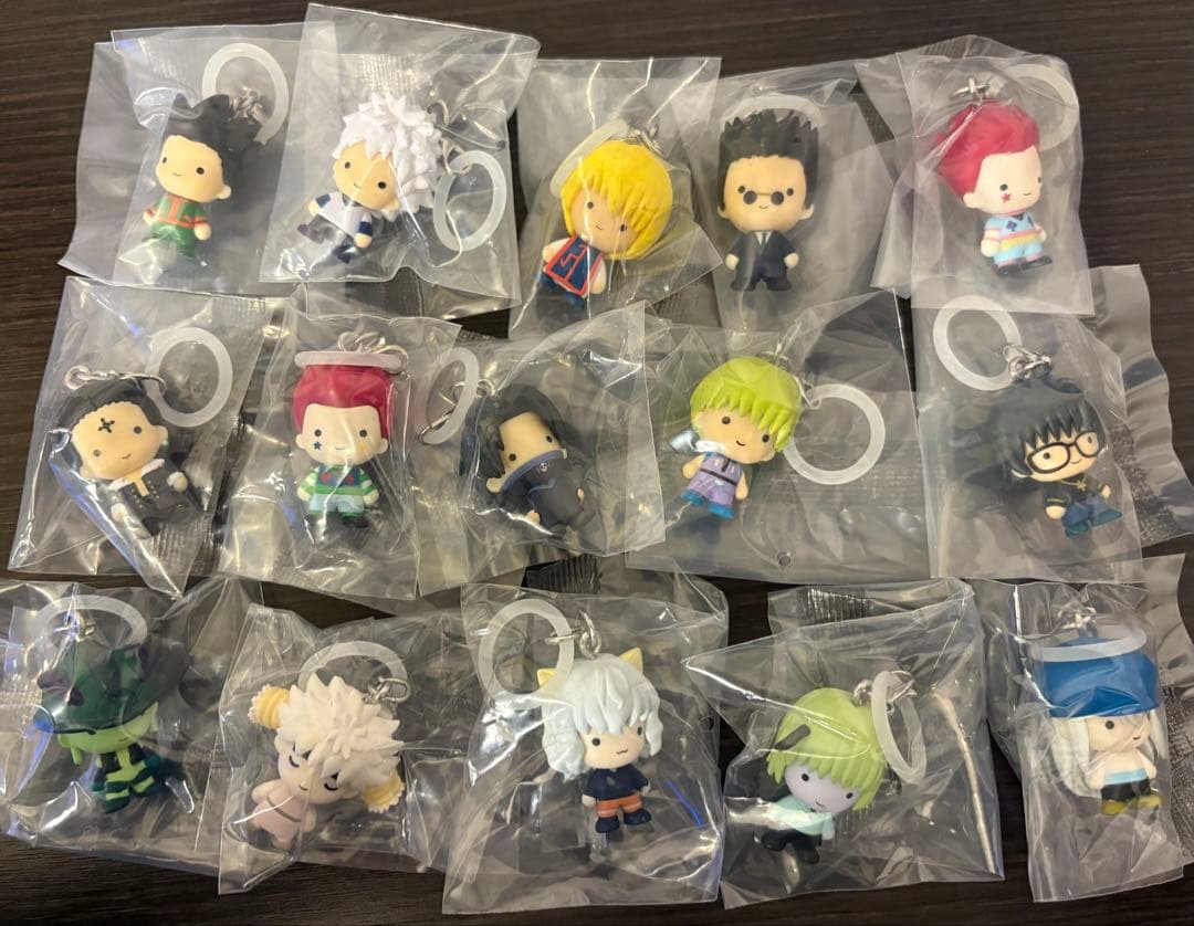【匿名配送】HUNTER×HUNTERめじるしアクセサリーフルコンプリート