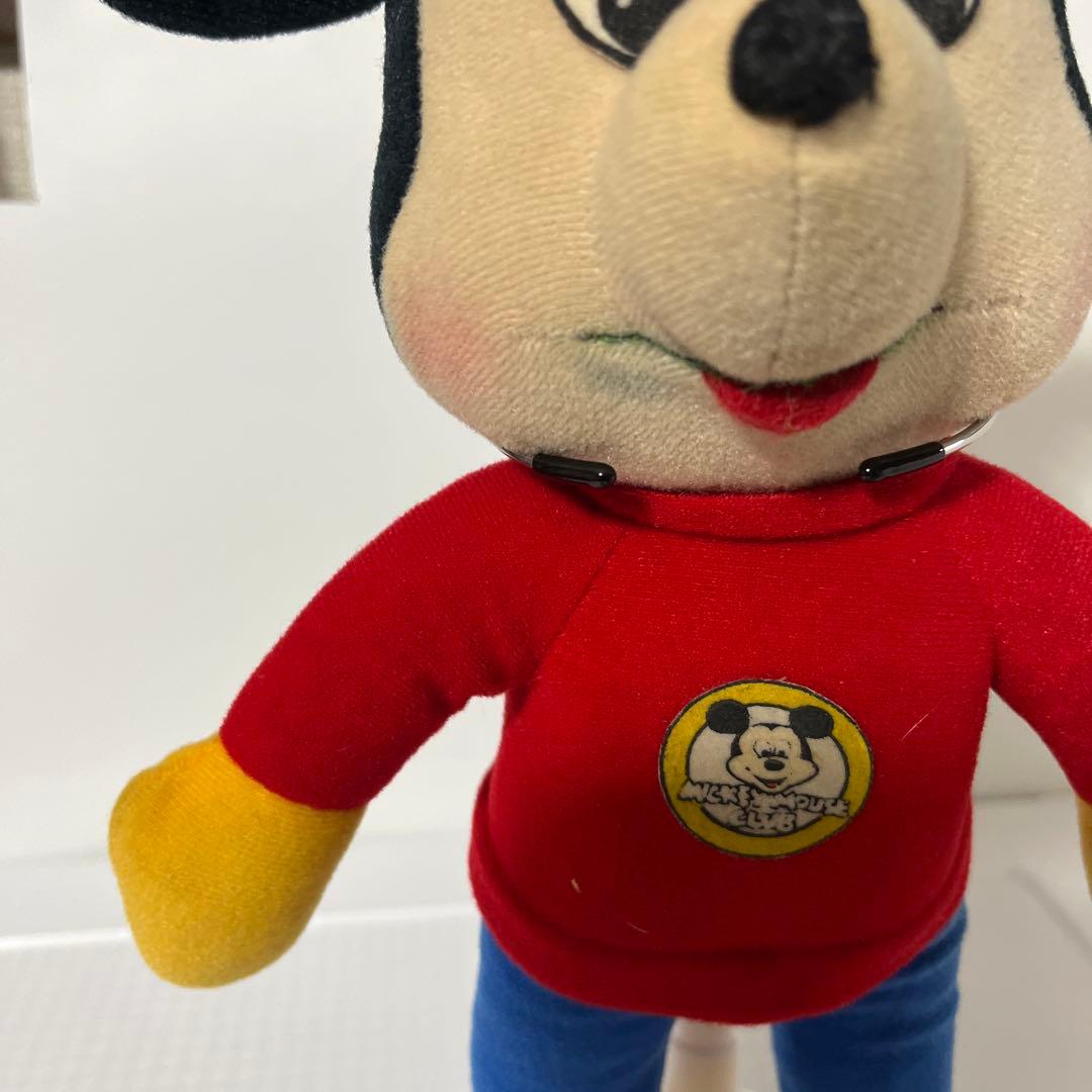 ミッキーマウス　おしゃべりぬいぐるみ　　1976年　ニッカボツカー社製