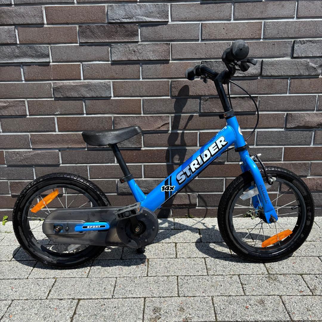 【引取限定】STRIDER 14x 幼児用自転車 青