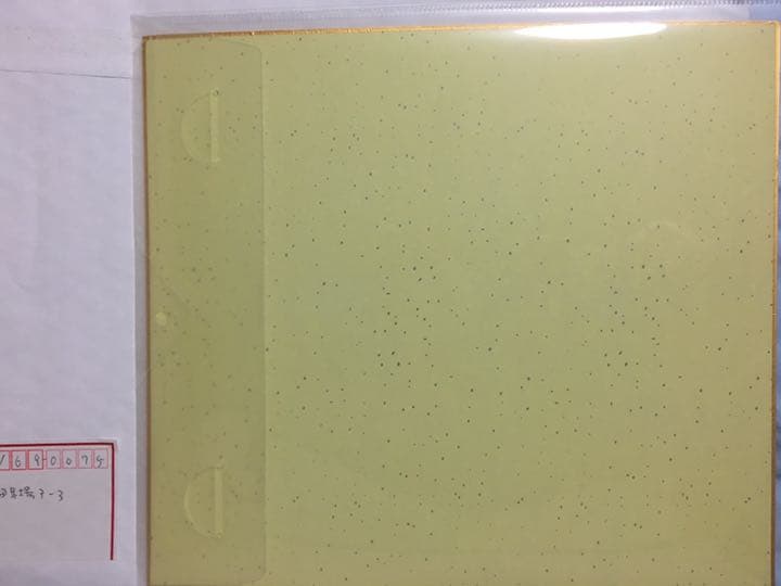 詩月まどか 直筆サイン色紙