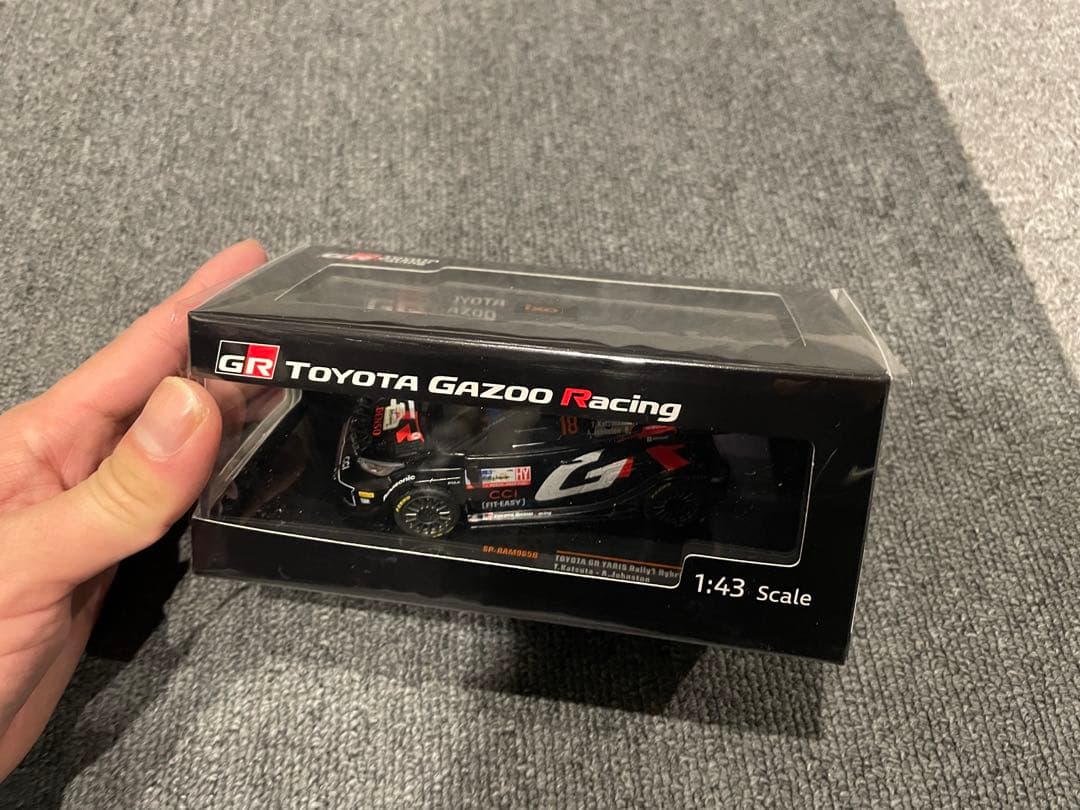 1/43サイズ GR YARIS Rally1 #18RJ 2024 TGR