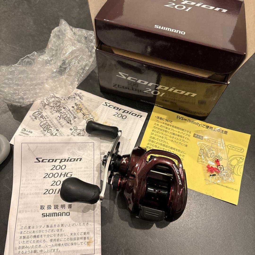 SHIMANO 14Scorpion 201 ベイトリール 14スコーピオン