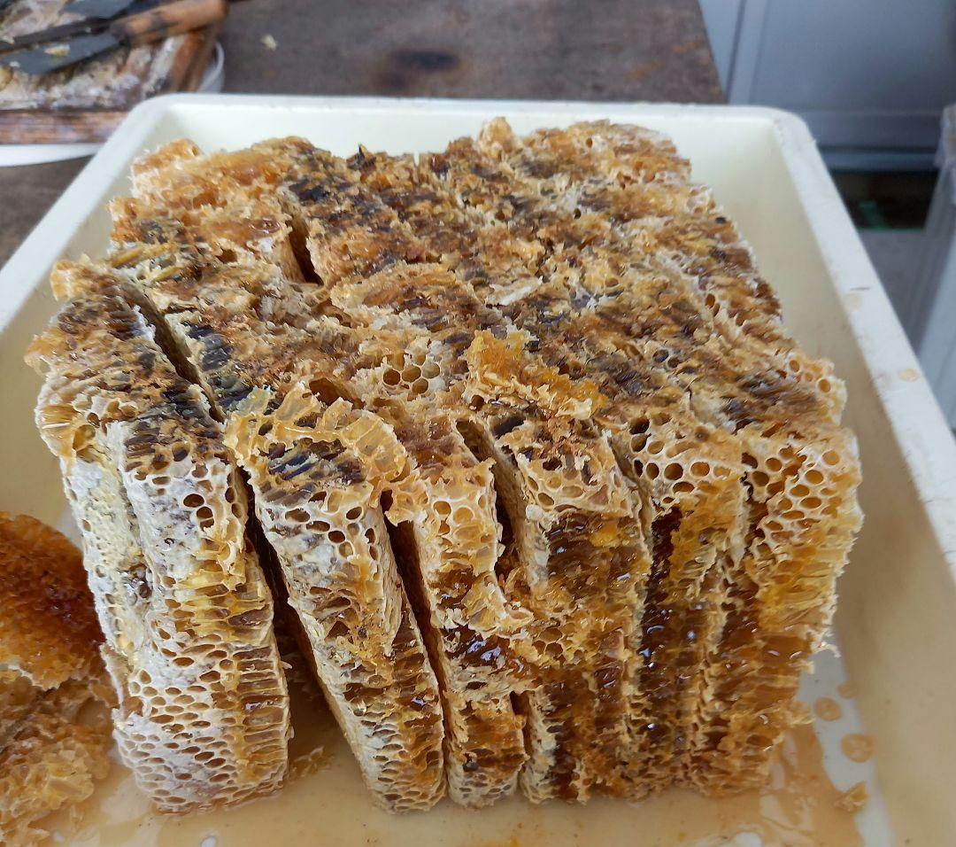 濃厚蜂蜜＆結晶蜂蜜（600g✕2瓶） 食べ比べ