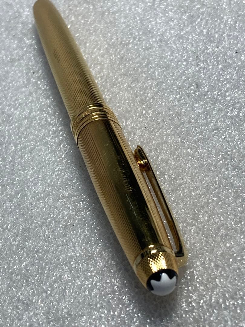 Z）モンブラン 18K 750 万年筆 マイスターシュテュック ゴールドカラー