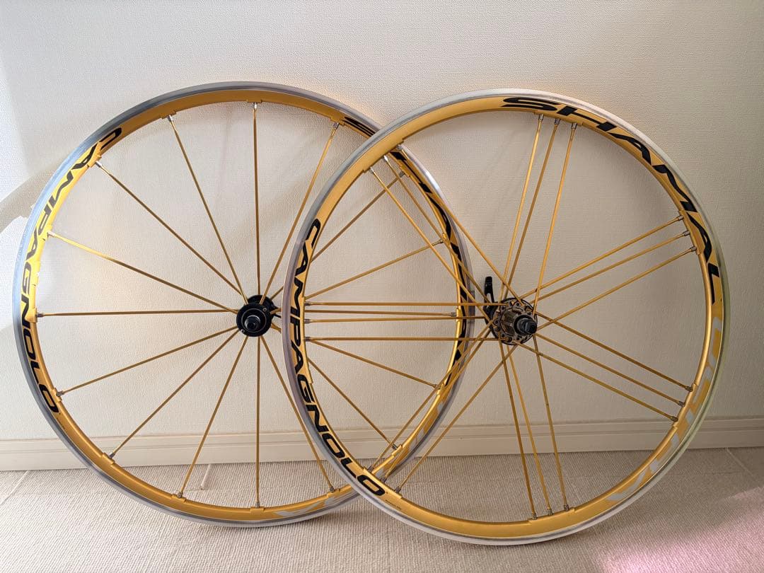 Campagnolo シャマルウルトラ ゴールド カンパ チューブラー