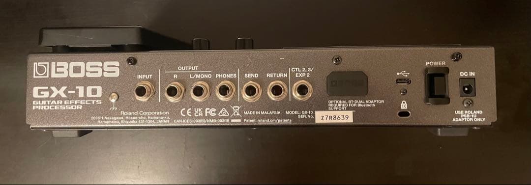 【週末限定値下げ】BOSS GX-10 ギターエフェクター