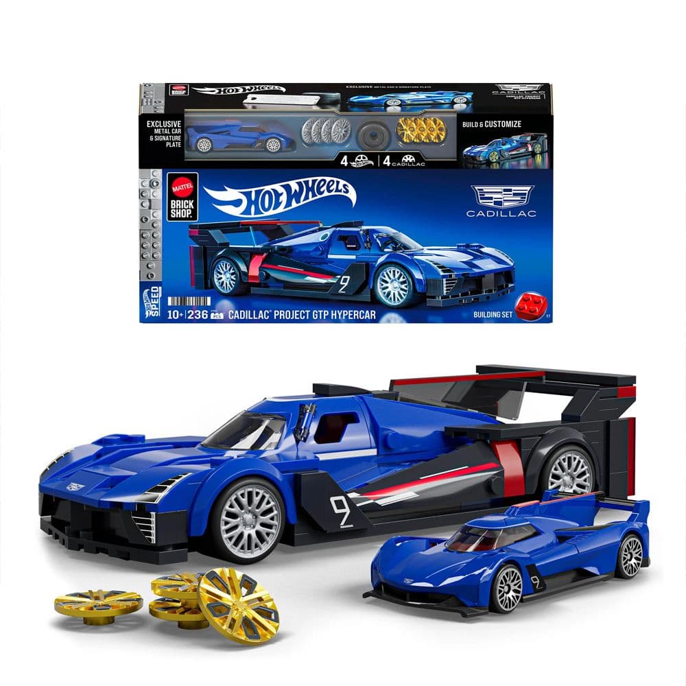 ホットウィール キャデラックプロジェクト GTP ハイパーカービルディングセット