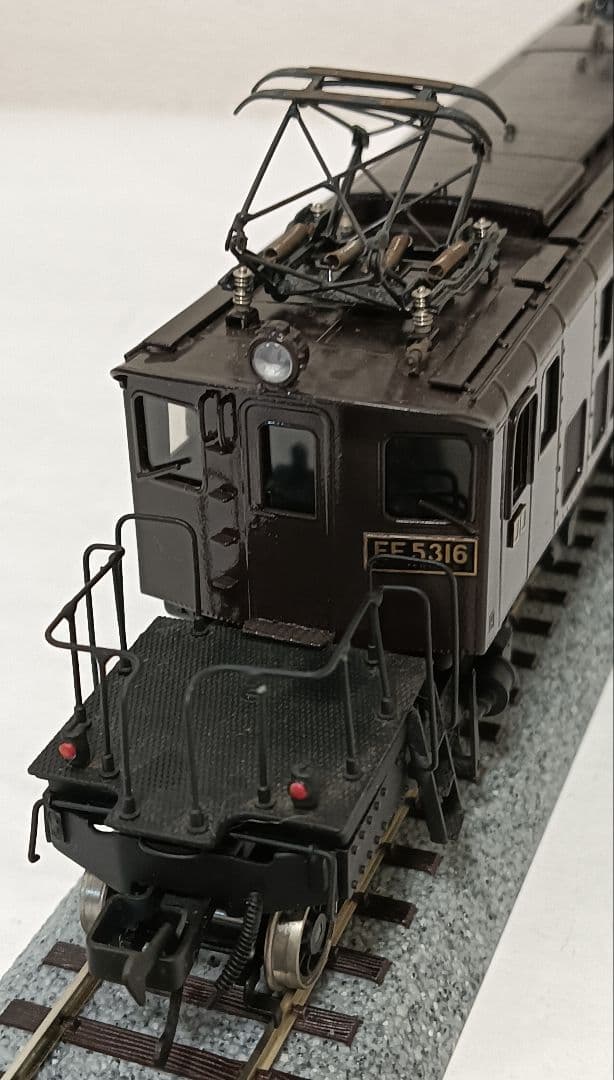 HOゲージ 天賞堂 EF53電気機関車、動作調整済