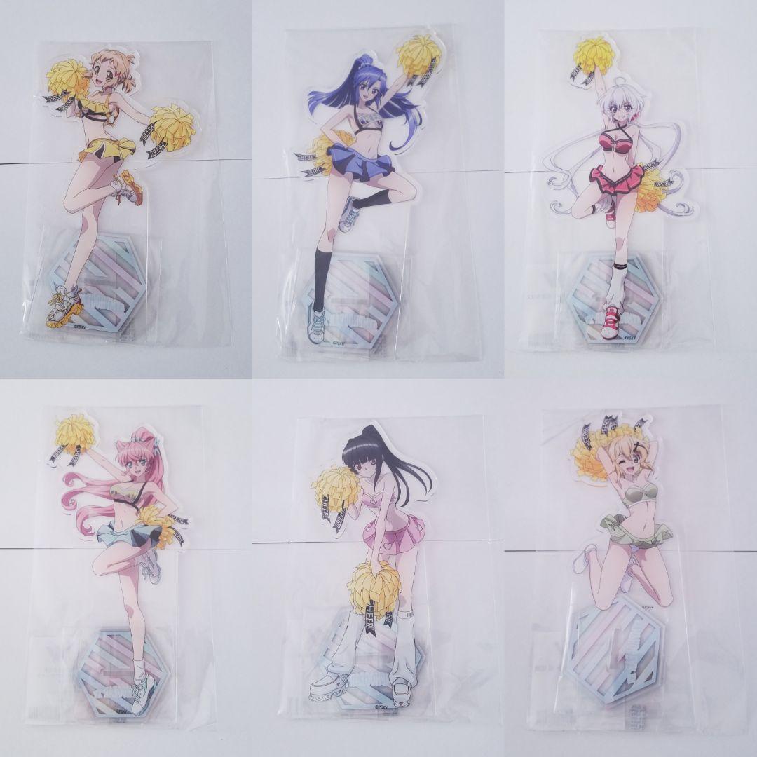 【ラス1】戦姫絶唱シンフォギア チア 大きめアクリルスタンド 全種セット