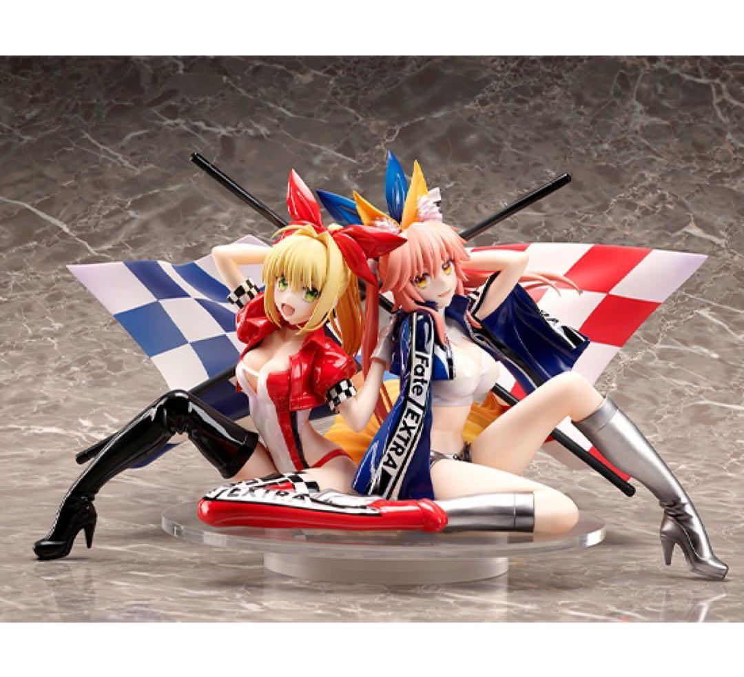 Fate/Extra ネロ・クラウディウス＆玉藻の前 Racingフィギュア