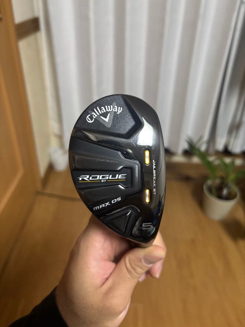 土日限り 美品Callaway RogueST MAXOSユーティリティ4.5番