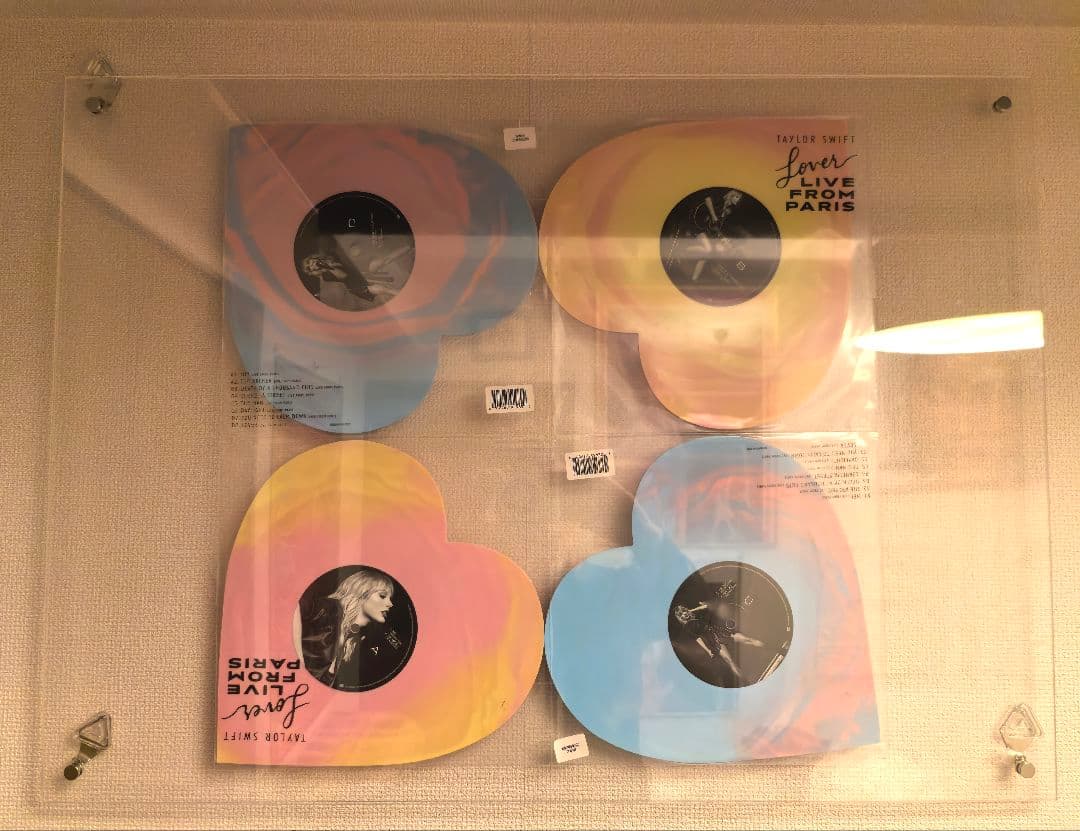 taylor swift lover live from paris レコード