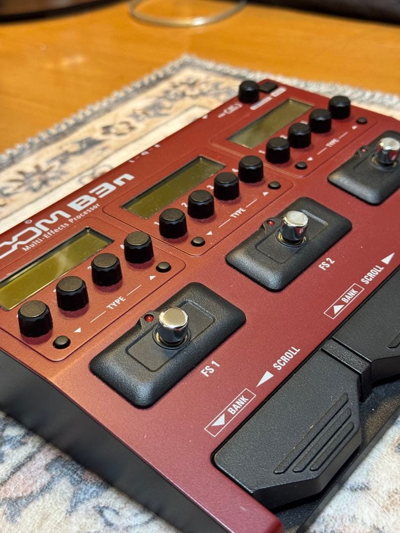 【あお】ZOOM B3n ベース用マルチエフェクター