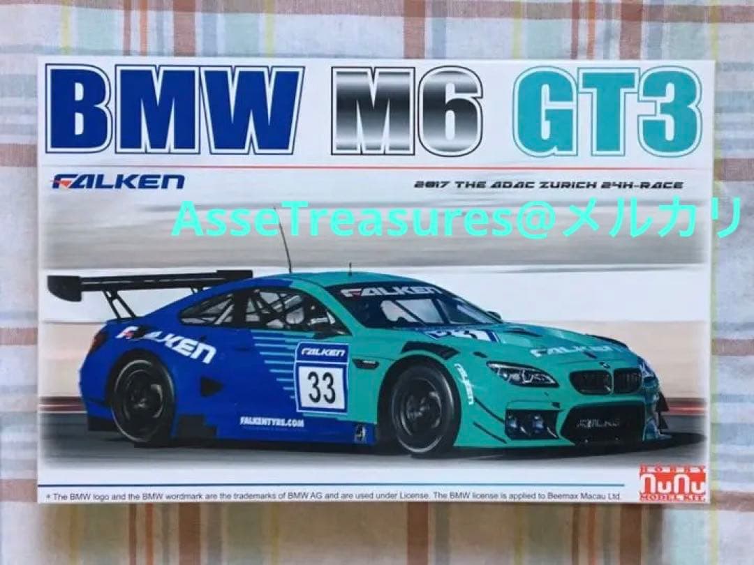 Nunu 1/24 ファルケン  M6 GT3 2017 ニュル24時間