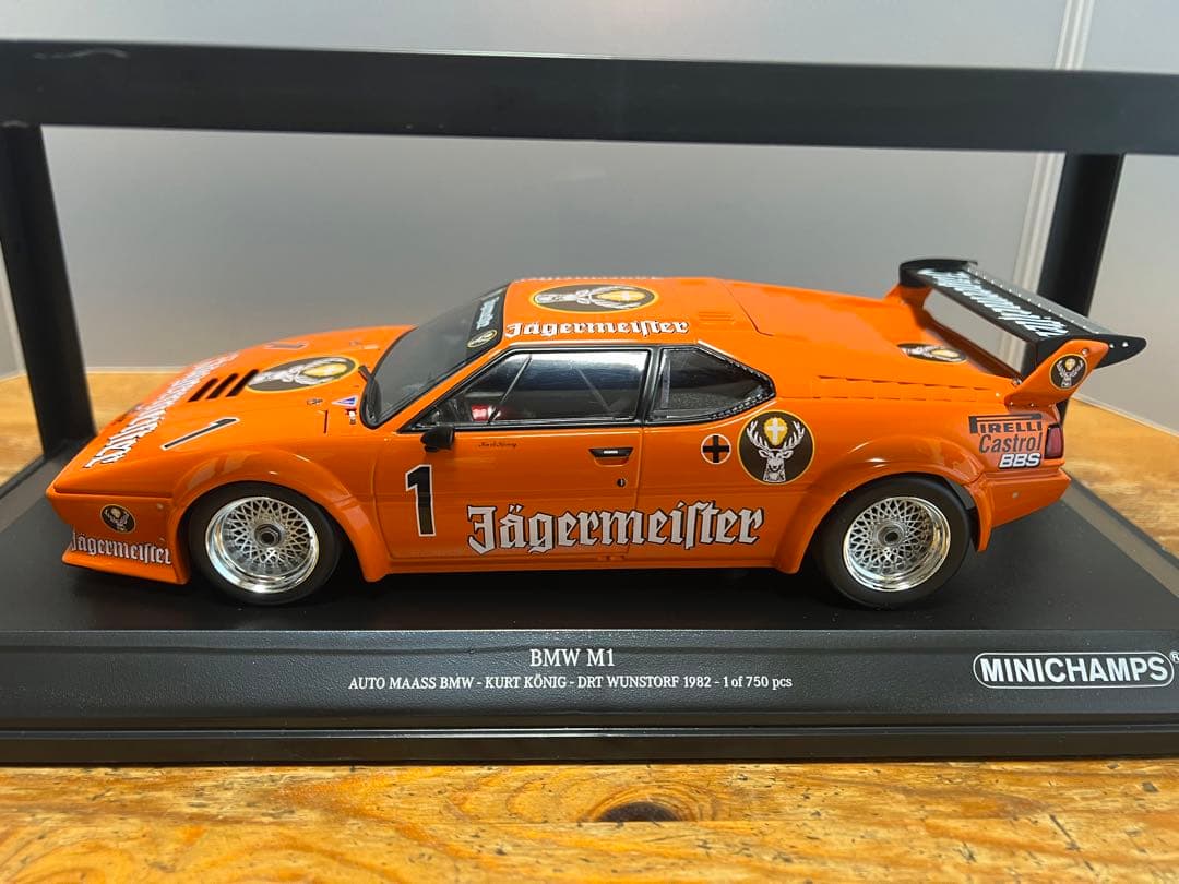 ミニカー MINICHAMPS 1/18  M1 DRT WUNSTORF 1982